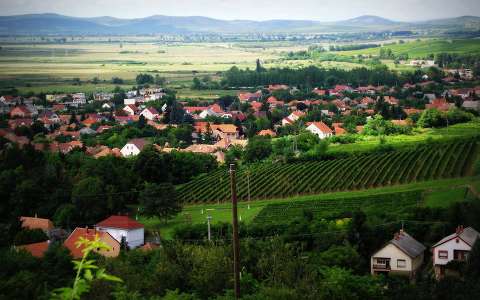 Tarcal madártávlatból