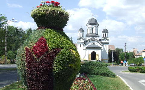 kertek és parkok szobor