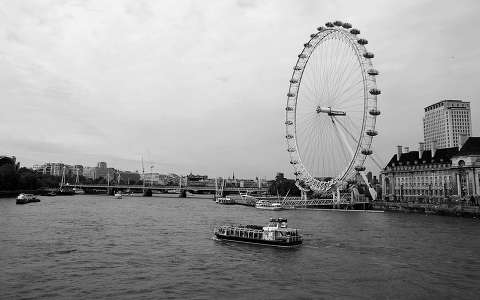 London Eye, Temze folyó, London