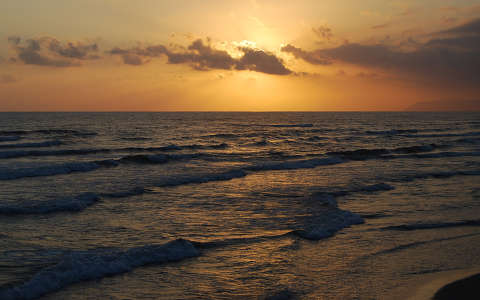 naplemente tenger