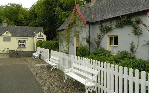 ház kerítés pad írország