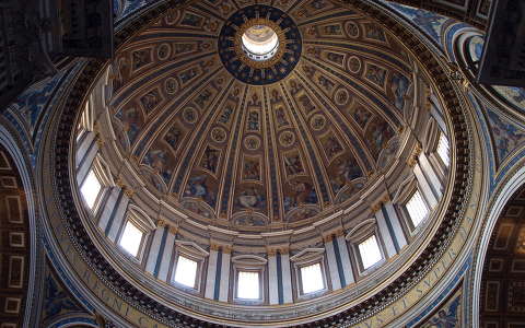 a Szent Péter Bazilika kupolája,Vatikán