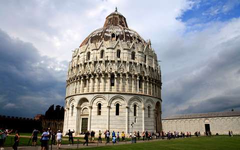 Olaszország, Pisa - Keresztelőkápolna