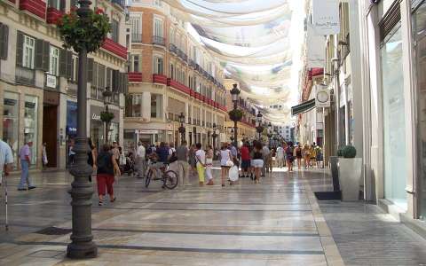 Malaga sétálóutca