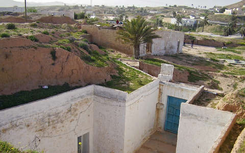 Lakógödör, Matmata, Tunézia