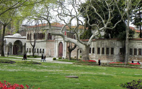 Topkapi palota udvar, Isztambul