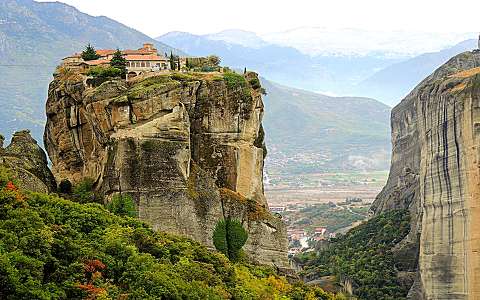 Monasterio en Meteoras, Grecia.