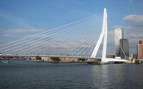 ROTTERDAM-HOLLAND, ERASMUS BRIDGE