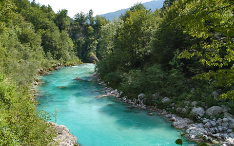 Soca-folyó, Szlovénia