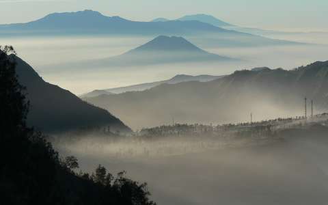 Mount Penanjakan, Indonézia