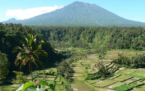 Mount Agung, Indonézia