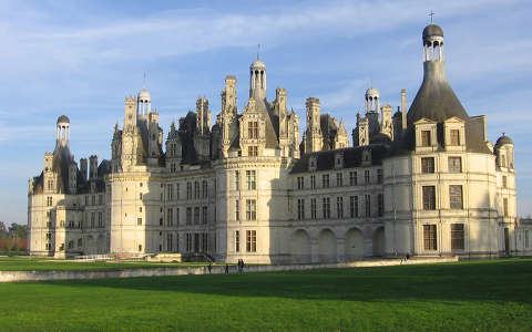 Chambord-kastély. Loire-völgy, Franciaország