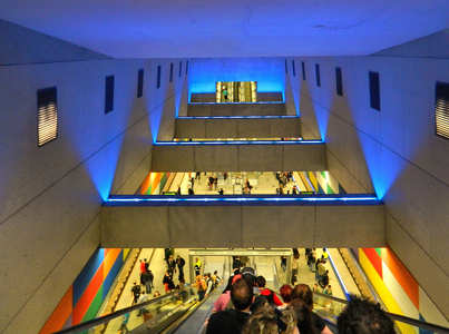 Budapest,4-es Metro,Móricz Zsigmond kőrtér állomás,2014.03.29. Fotó:Szolnoki Tibor