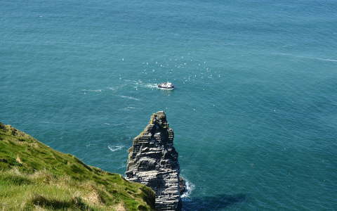 kövek és sziklák tenger írország