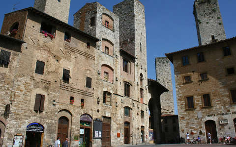 San Gimignano tornyai, San gimignano, Olaszorszag