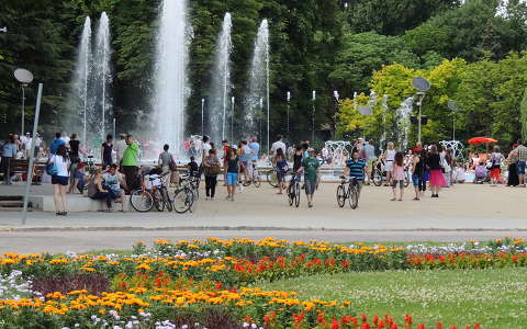 Margitszigeti szökőkút,Budapest