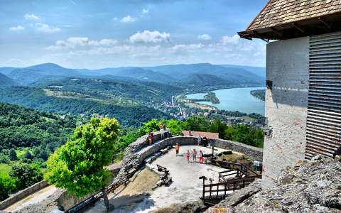 a Visegrádi vár és a Dunakanyar