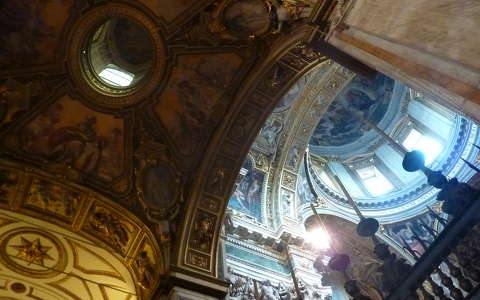 Santa Maria Maggiore bazilika részlete, Róma