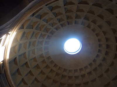 A Pantheon kupolája, Róma
