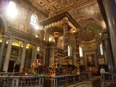 A Santa Maria Maggiore oltára, Róma