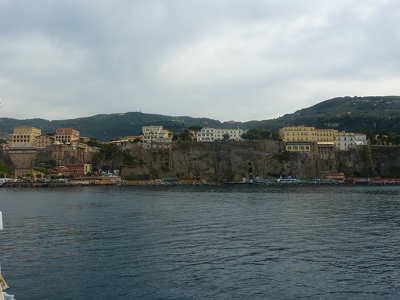 Sorrento a tenger felől, Olaszország