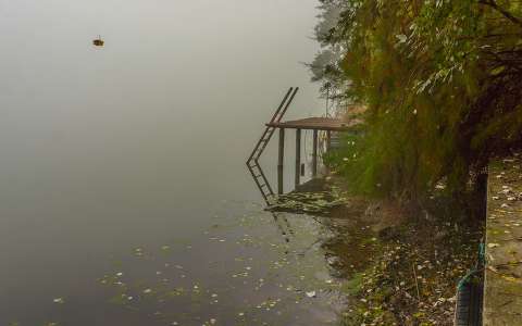 Dunapart ősszel I.