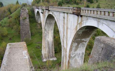 Viadukt, Gyimesközéplok, Románia