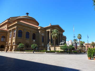 Városi Nagyszínház, Palermo, Szicília