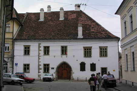 Mátyás szülőháza Kolozsvárott