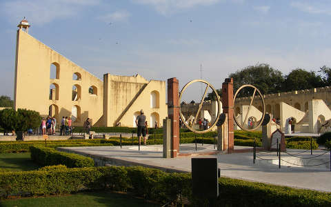 Jaipur - Jantar Mantar (obszervatórium)