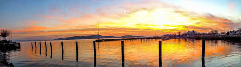 Balatonfüred Napnyugta, Panoráma