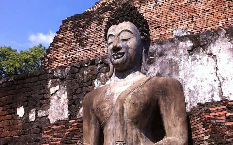 Thaiföld,Buddha-szobor,Suk­hothai