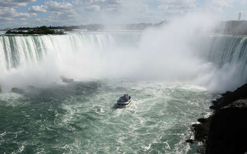 Niagara vízesés - kanadai oldalról.