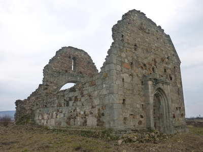 Árpád-kori templom, Kismuzsaly, Ukrajna