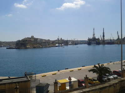 Málta - Grand Harbour, Valletta