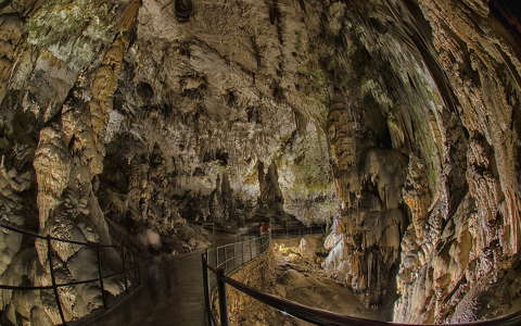 Postojnai cseppkő barlang, Szlovénia