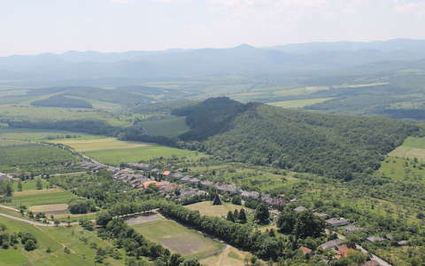 Kilátás a Füzéri Várból