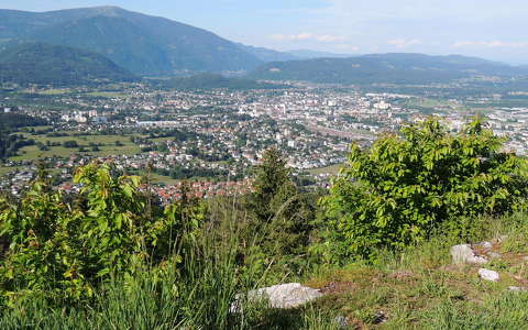 Ausztria,Villach láképe