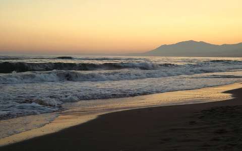 címlapfotó naplemente nyár tengerpart