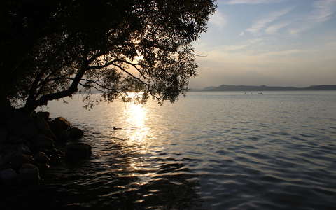 Balaton naplemente