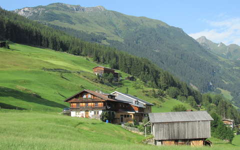 Brandberg, Tirol, Ausztria, 2015.július