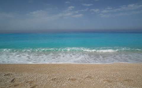 Egremni strand, Lefkada, Görögország