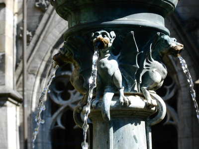 Utrecht, vízköpő