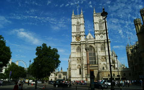 Westminster abbey, London.