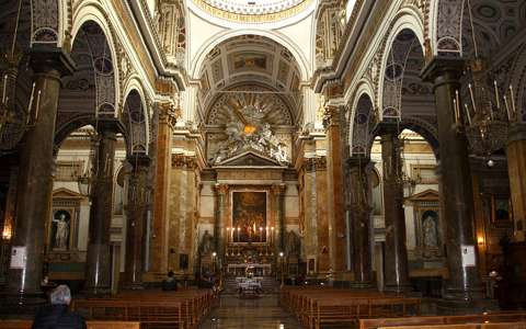 Olaszország, Szicília, Palermo - Sant'Ignazio All'Olivella-templom