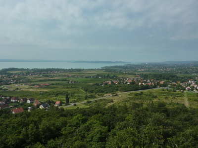 Panoráma az alsóörsi kilátóból