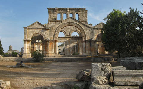 Oszlopos Simeon temploma, Szíria
