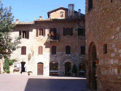 San Gimignano, Toszkana,
