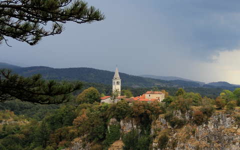 szlovénia templom