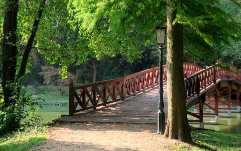 híd kertek és parkok lámpa